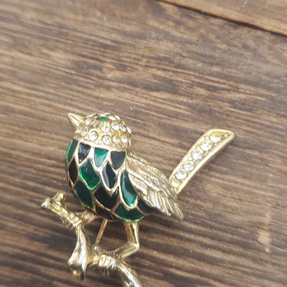 Giovanni Spanish bird brooch B555